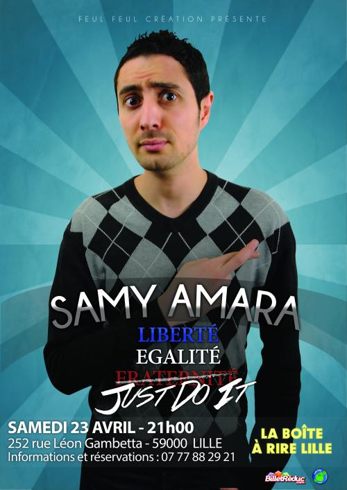 Samy Amara dans Liberté Égalité Just Do It